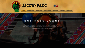 What Aiccw-facc.org website looked like in 2019 (6 years ago)