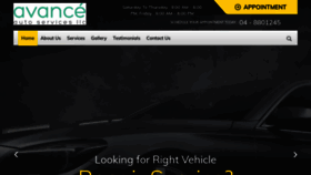What Avanceautoservice.com website looked like in 2019 (4 years ago)