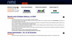 What Amensenada.com.ar website looked like in 2019 (4 years ago)