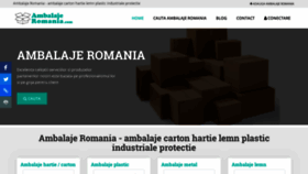 What Ambalaje-romania.com website looked like in 2019 (4 years ago)