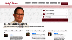 What Andy-steiner.de website looked like in 2019 (4 years ago)