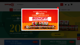 What Aachifoods.com website looked like in 2019 (4 years ago)