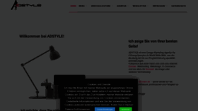 What Adstyle.com website looked like in 2019 (4 years ago)