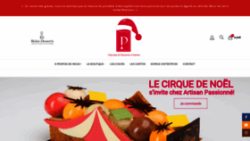 What Artisanpassionne.com website looked like in 2019 (4 years ago)