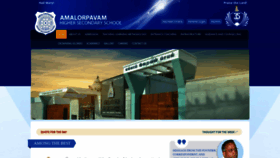 What Amalorpavamschool.org website looked like in 2019 (4 years ago)