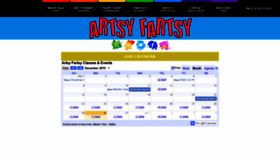 What Artsyfartsy.ca website looked like in 2019 (4 years ago)