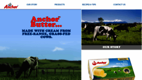 What Anchorbutter.com website looked like in 2019 (4 years ago)