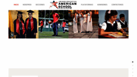 What Americanschool.edu.ec website looked like in 2019 (4 years ago)
