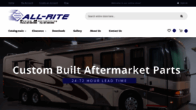 What All-rite.com website looked like in 2019 (4 years ago)