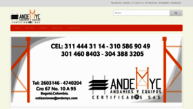 What Andamiosyequiposcertificados.com website looked like in 2019 (4 years ago)