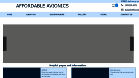 What Affordableavionicsinc.com website looked like in 2019 (4 years ago)