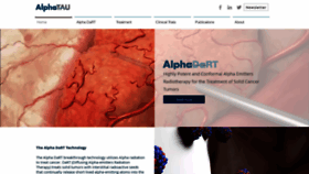 What Alphataumedical.com website looked like in 2019 (4 years ago)