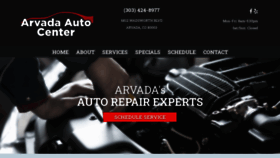 What Arvadaauto.biz website looked like in 2019 (4 years ago)