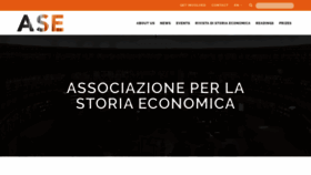 What Associazionestoriaeconomica.com website looked like in 2019 (4 years ago)