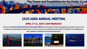 What Aera20.net website looked like in 2020 (4 years ago)