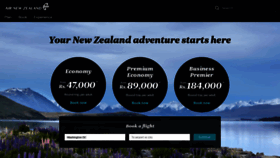 What Airnewzealand.in website looked like in 2020 (4 years ago)