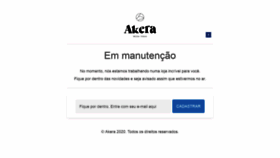 What Akera.com.br website looked like in 2020 (4 years ago)