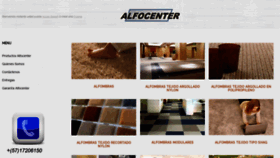 What Alfocenter.com website looked like in 2020 (4 years ago)
