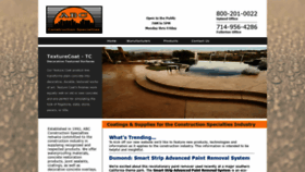 What Abcconstructionspecialties.com website looked like in 2020 (4 years ago)