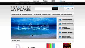 What Autourdelaplage.fr website looked like in 2020 (4 years ago)
