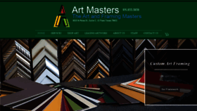 What Artmastersofelpaso.com website looked like in 2020 (4 years ago)