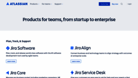 What Atlassian.net website looked like in 2020 (4 years ago)