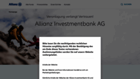 What Allianzinvest.at website looked like in 2020 (4 years ago)