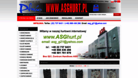 What Asghurt.pl website looked like in 2020 (4 years ago)