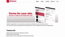 What A-forms.com website looked like in 2020 (4 years ago)