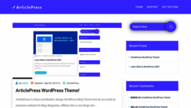 What Articlepress.pro website looked like in 2020 (5 years ago)