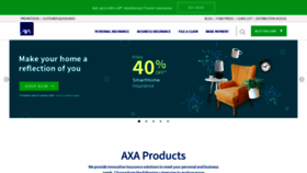 What Axa.com.sg website looked like in 2020 (4 years ago)