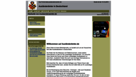What Auslaenderaemter.de website looked like in 2020 (4 years ago)