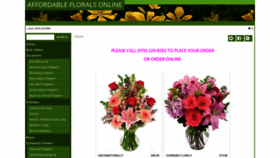 What Affordablefloraltx.com website looked like in 2020 (4 years ago)