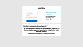What Adbtia.imtahan.az website looked like in 2020 (4 years ago)