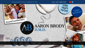 What Aaronbrodydmd.com website looked like in 2020 (4 years ago)