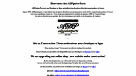 What Adpguitarshop.fr website looked like in 2020 (5 years ago)