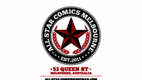 What Allstarcomics.com.au website looked like in 2020 (4 years ago)