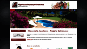 What Algarhouse.pt website looked like in 2020 (4 years ago)