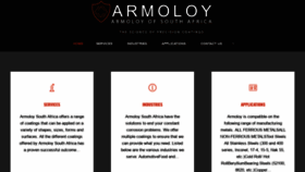 What Armoloysa.co.za website looked like in 2020 (4 years ago)