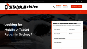 What Alfalahmobiles.com.au website looked like in 2020 (4 years ago)