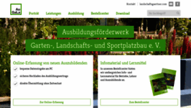 What Augala.de website looked like in 2020 (4 years ago)