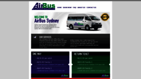 What Airbussydney.com.au website looked like in 2020 (4 years ago)