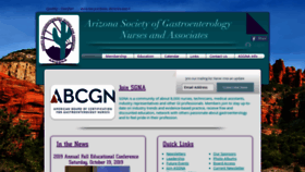 What Asgna.org website looked like in 2020 (4 years ago)