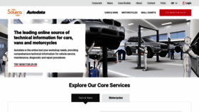 What Autodata-group.com website looked like in 2020 (5 years ago)