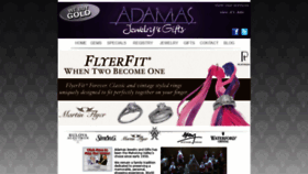 What Adamas.com website looked like in 2020 (4 years ago)