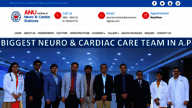 What Anuneuroandcardiac.com website looked like in 2020 (4 years ago)