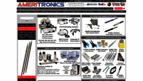 What Ameritronics.com website looked like in 2020 (4 years ago)