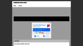 What Androiddatahost.com website looked like in 2020 (4 years ago)