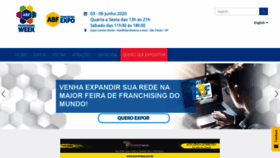 What Abfexpo.com.br website looked like in 2020 (4 years ago)