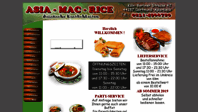 What Asia-mac-rice.de website looked like in 2020 (4 years ago)
